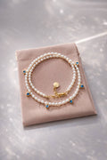 PEARL HEART MINI necklace